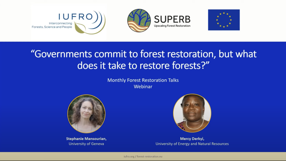 Forest Restoration Talk Webinar 5